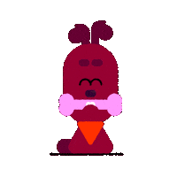 Roary Sticker by Turnip and Duck