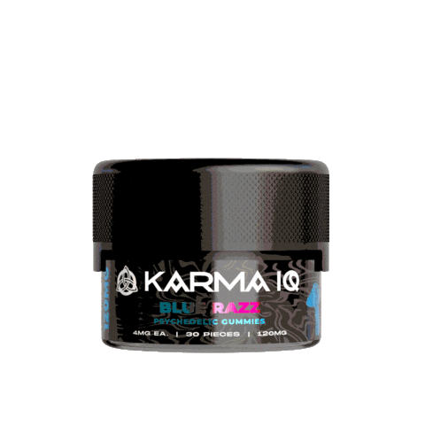 karmaiq trippy psychedelic delicious wellness Sticker
