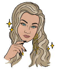 Girl Beauty Sticker by Angharad Sage