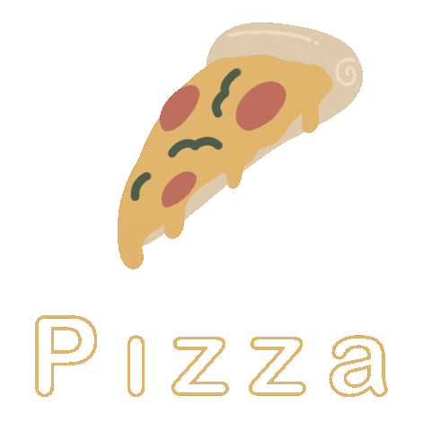 Cheese Pizza Sticker