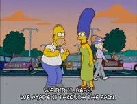 Happy Season 17 GIF by The Simpsons