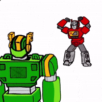 crunchybunchee dancing transformers blaster bbno GIF