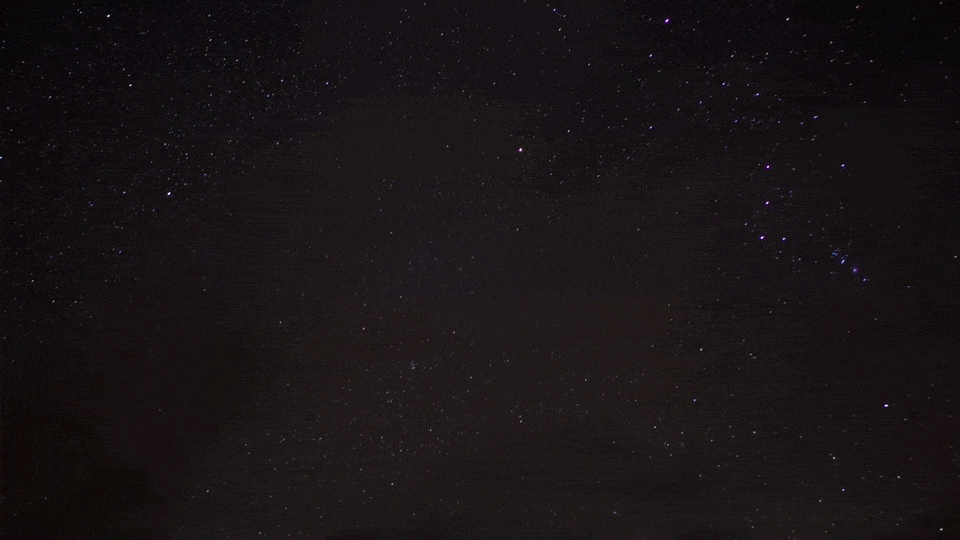 night sky stars GIF