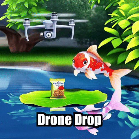 Koi Fish Delivery GIF by TheConfishius