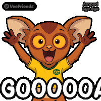 Excited World Cup Sticker by VeeFriends