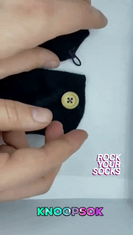 Knoopsok giphygifmaker giphyattribution stance sock GIF