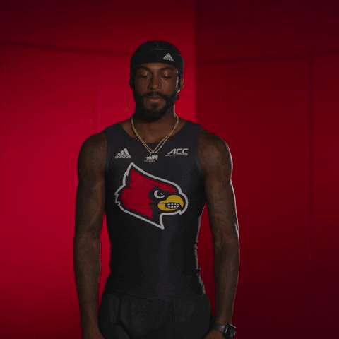 College Sports Sport GIF by Louisville Cardinals