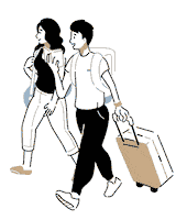 旅行 Traveling Sticker by GENGOYA