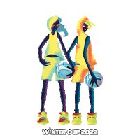 Basketball Dribble Sticker by JBA OFFICIAL