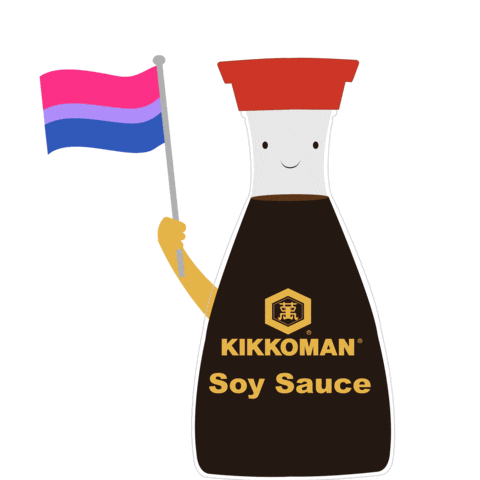 Pride Flag Sticker by Kikkoman USA