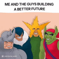Me And The Boys Bloom GIF by Foresight Existential Hope