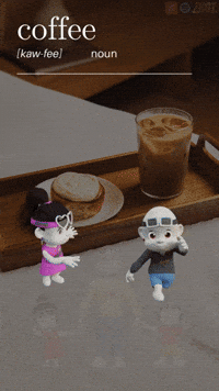 Coffee Caffeine GIF by Zhotcita