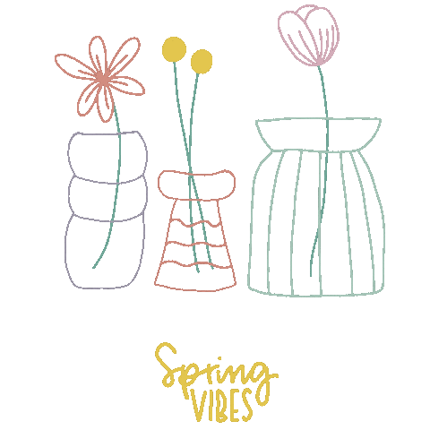 Flower Vibes Sticker