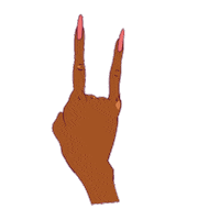 Rock On Hand Sticker by Live Nation