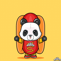 Happy Hot Dog GIF by PandaPals