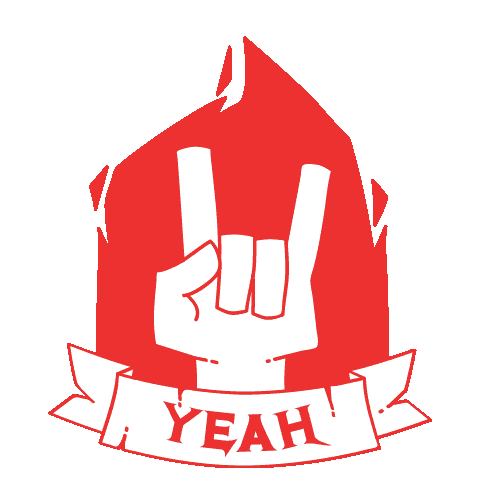 Rock Metal Sticker