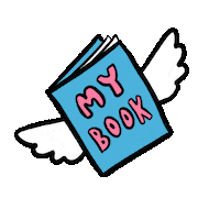 bonniekelso book mybook bluebook bonniekelso Sticker