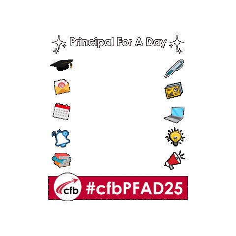 cfbisd cfbisd cfbpfad25 principalforaday Sticker