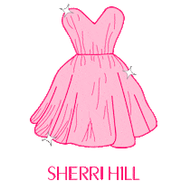Fashion Pink Sticker by sherri hill