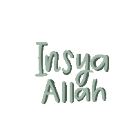 Inshaallah Sticker