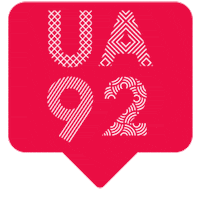 Ua92 Sticker by University Academy 92