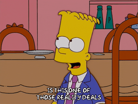 happy bart simpson GIF