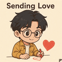 Heart Eyes Crayon GIF by Persona