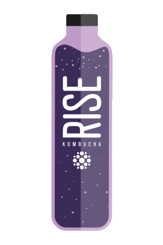 Lychee Sticker by Rise Kombucha