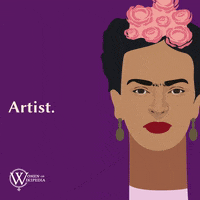 frida kahlo women GIF by Rochester Institute of Technology
