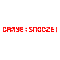 Snooze Sticker by Inplanet