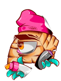 Cheers Piercing Sticker by Piramid Tattoo Studio