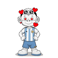 Ojos De Corazón Sticker by Zhot