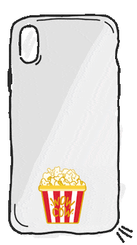 Pop Corn Movie Sticker by WowCow