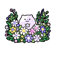 For You Flower Sticker
