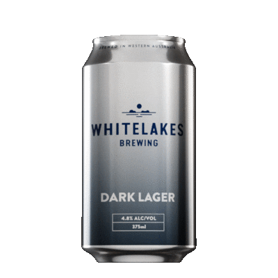 Whitelakes beer dark craftbeer brewing Sticker