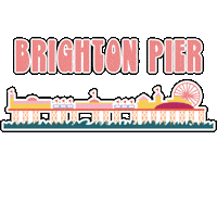 Brighton Pier Sticker by zoellabeauty