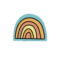 Rainbow Pastel Sticker