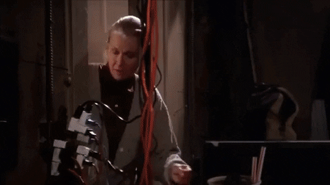 glengebhardt giphygifmaker christmas vacation todd and margo blinded by the light GIF