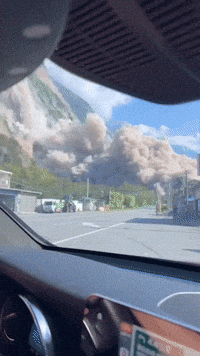 Dramatic Video Captures Moment Earthquake Triggered Landslide in Taiwan