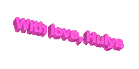With Love Hulya Sticker by MarketMinds