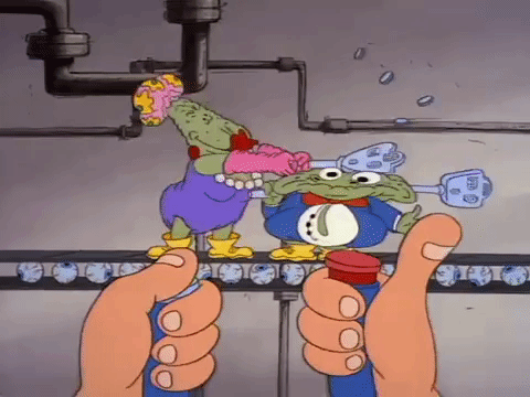 rockos modern life nicksplat GIF