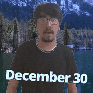 December Dec 30Th GIF