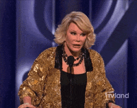 joan rivers comedy GIF by TV Land Classic