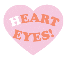 Heart Love Sticker by Megan McNulty