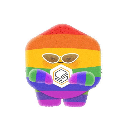 Rainbow Sticker by Skooldio