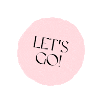 STUDIOFEMME lets go ontwerpstudio femme Sticker