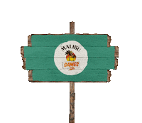 Summer Beach Sticker by Malibu Rum