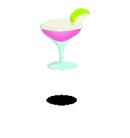 Pink Cocktails Sticker by Malibu Rum