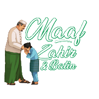 Maafzahirdanbatin Sticker by Loka Made