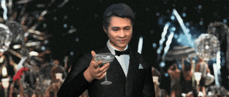 morphin giphyupload party drink cheers GIF